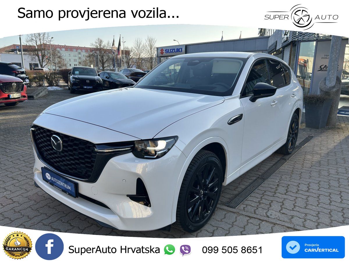 Mazda CX-60 3.3 e-Skyactiv D (254 KS) AWD Automatic LED+GR SJED+ACC