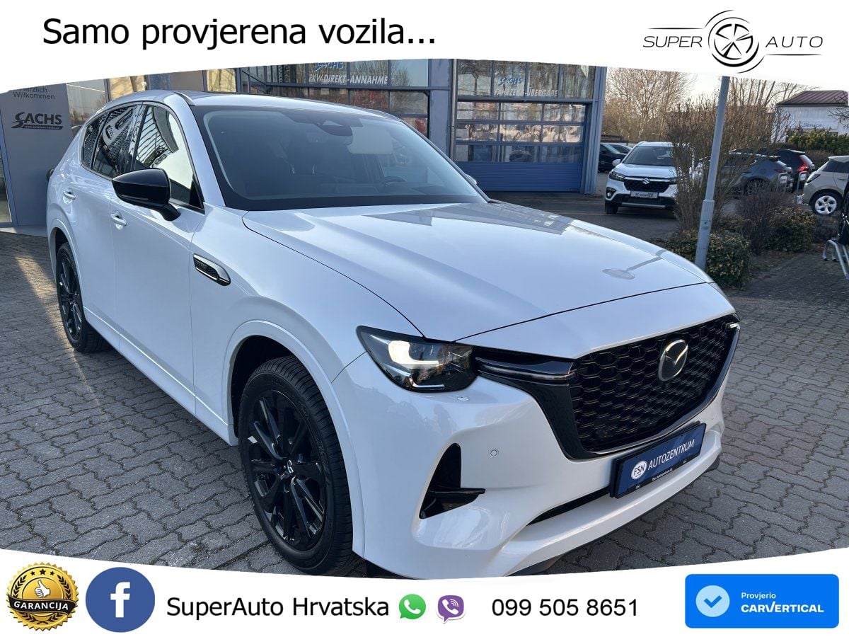 Mazda CX-60 3.3 e-Skyactiv D (254 KS) AWD Automatic LED+GR SJED+ACC