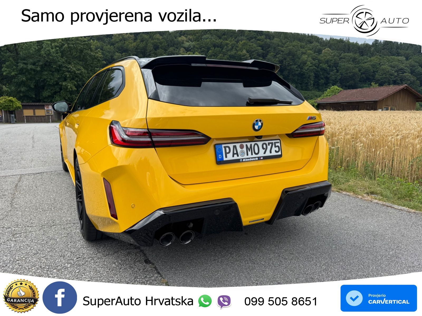 BMW M5 Touring 4.4 V8 (727 KS) xDrive Steptronic ACC+HEAD+4xGR SJED+360+PANO