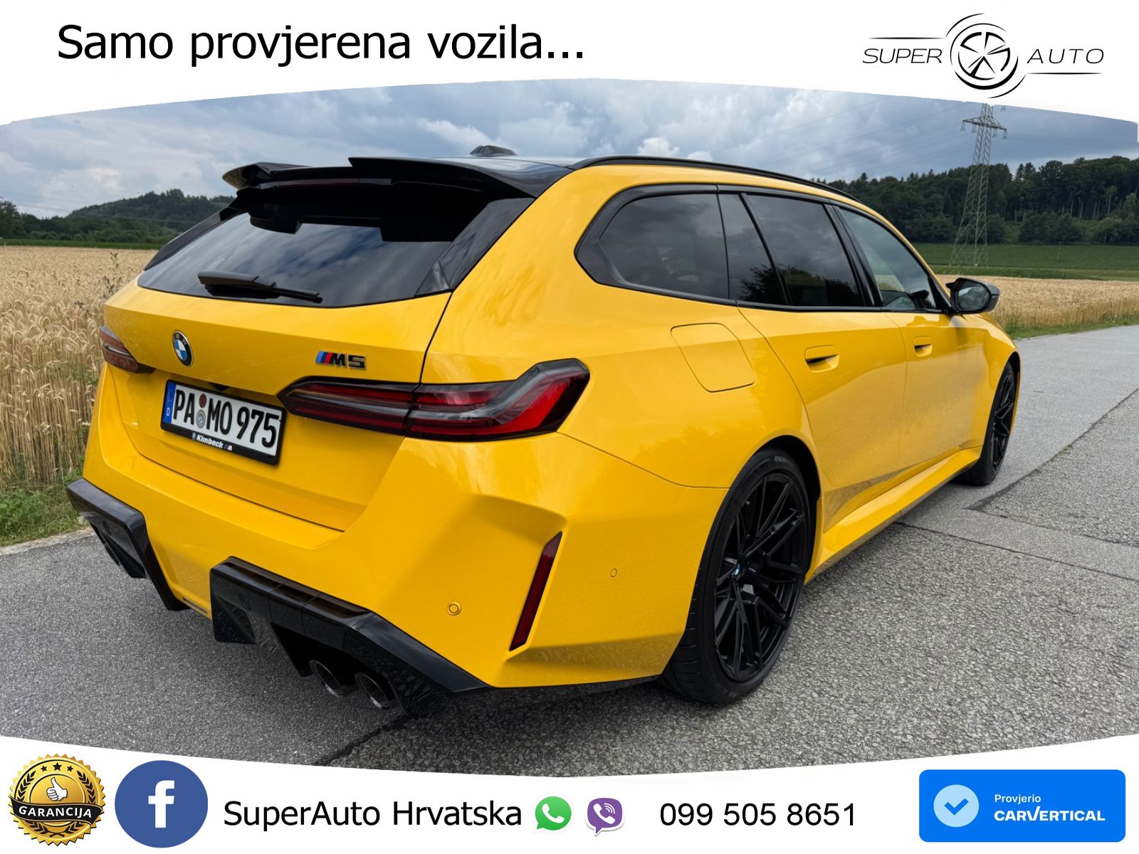 BMW M5 Touring 4.4 V8 (727 KS) xDrive Steptronic ACC+HEAD+4xGR SJED+360+PANO