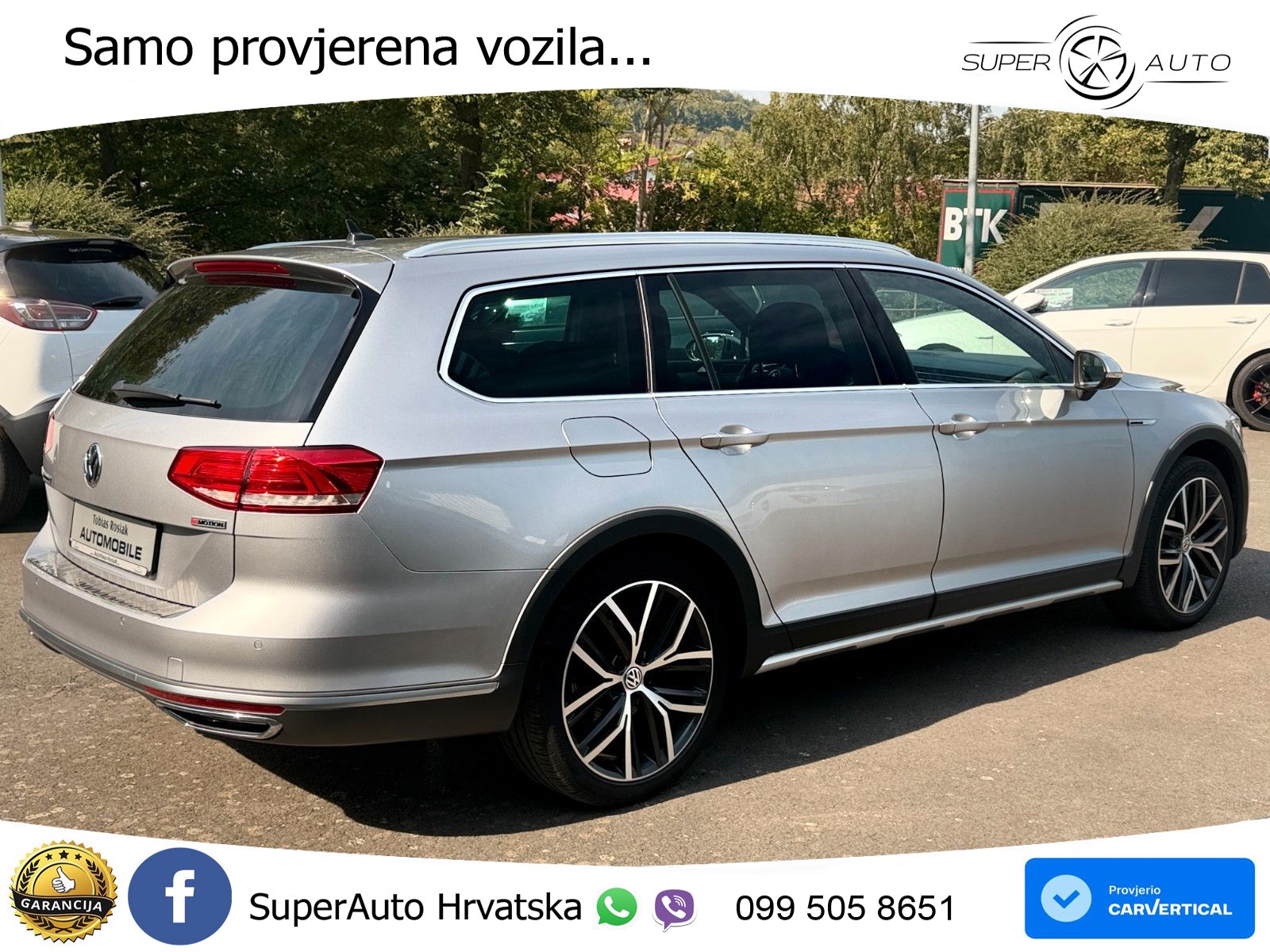 Volkswagen Passat Variant 2.0 TDI (190 KS) 4MOTION DSG LED+GR SJED+ACC
