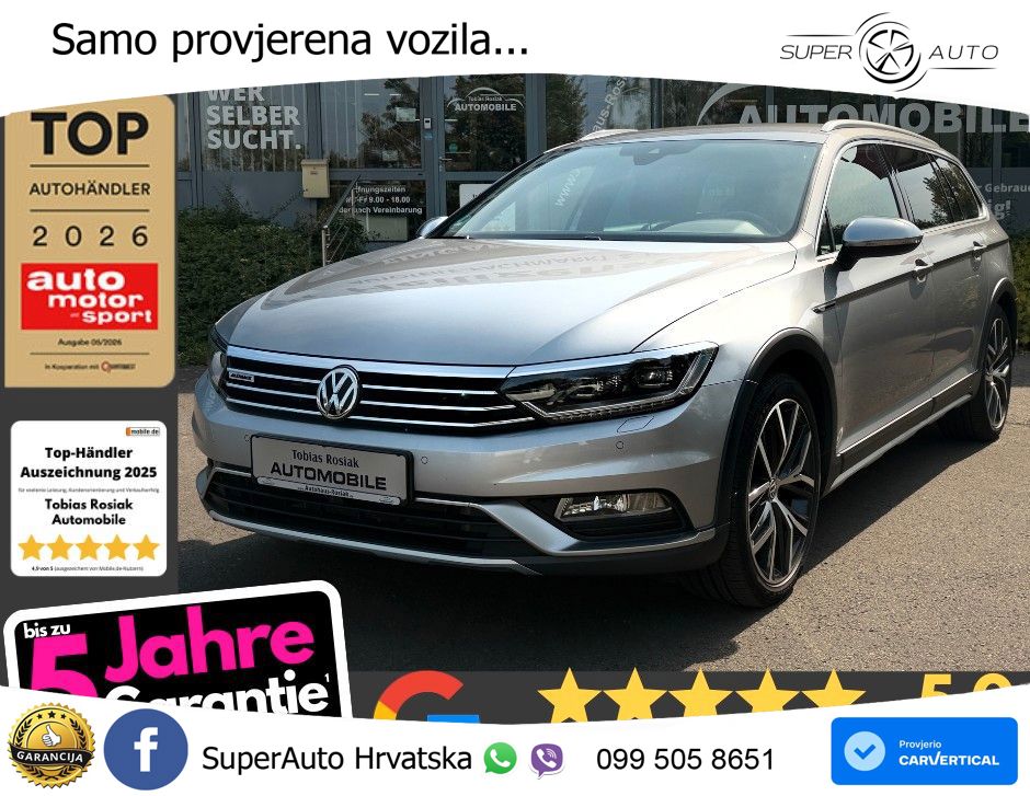 Volkswagen Passat Variant 2.0 TDI (190 KS) 4MOTION DSG LED+GR SJED+ACC