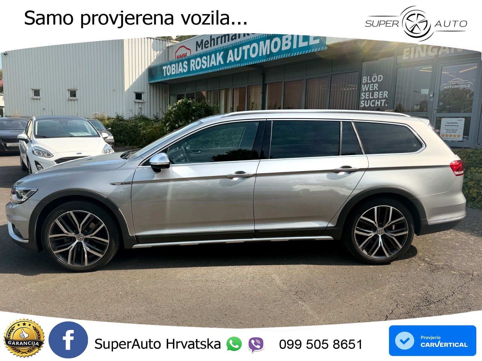 Volkswagen Passat Variant 2.0 TDI (190 KS) 4MOTION DSG LED+GR SJED+ACC