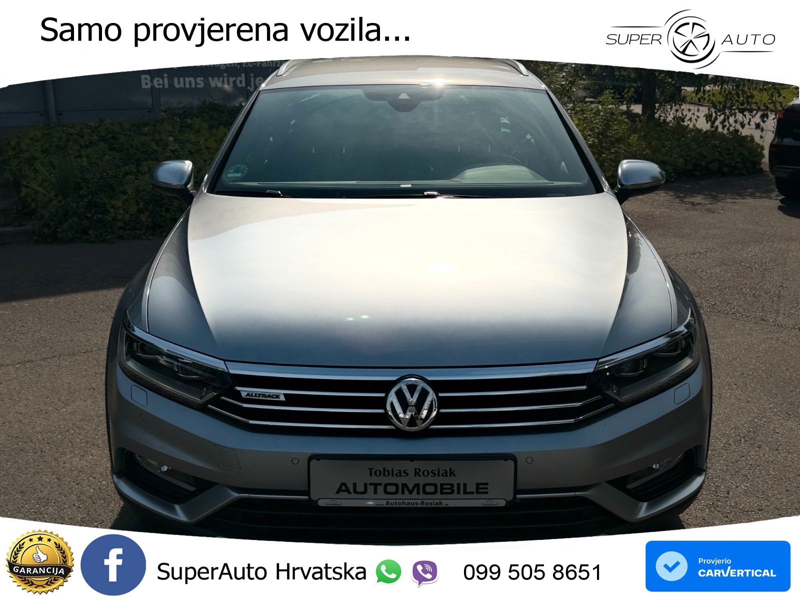 Volkswagen Passat Variant 2.0 TDI (190 KS) 4MOTION DSG LED+GR SJED+ACC
