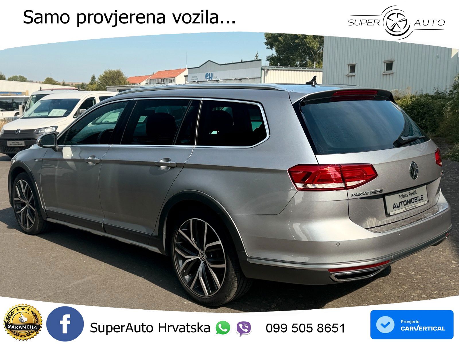 Volkswagen Passat Variant 2.0 TDI (190 KS) 4MOTION DSG LED+GR SJED+ACC