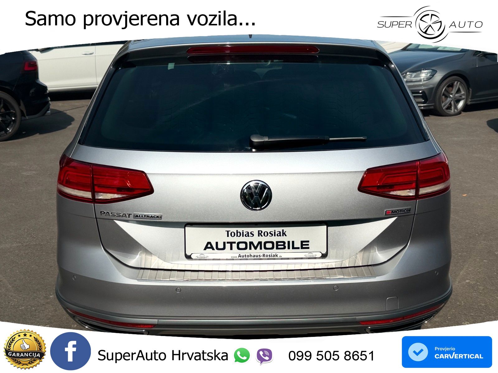 Volkswagen Passat Variant 2.0 TDI (190 KS) 4MOTION DSG LED+GR SJED+ACC