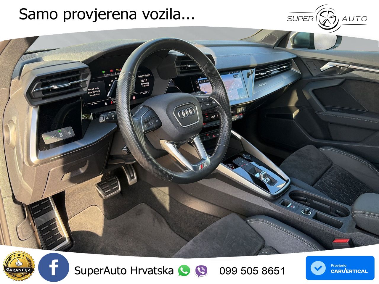 Audi S3 2.0 TFSI (310 KS) quattro S tronic MATRIX+GR SJED+KAM