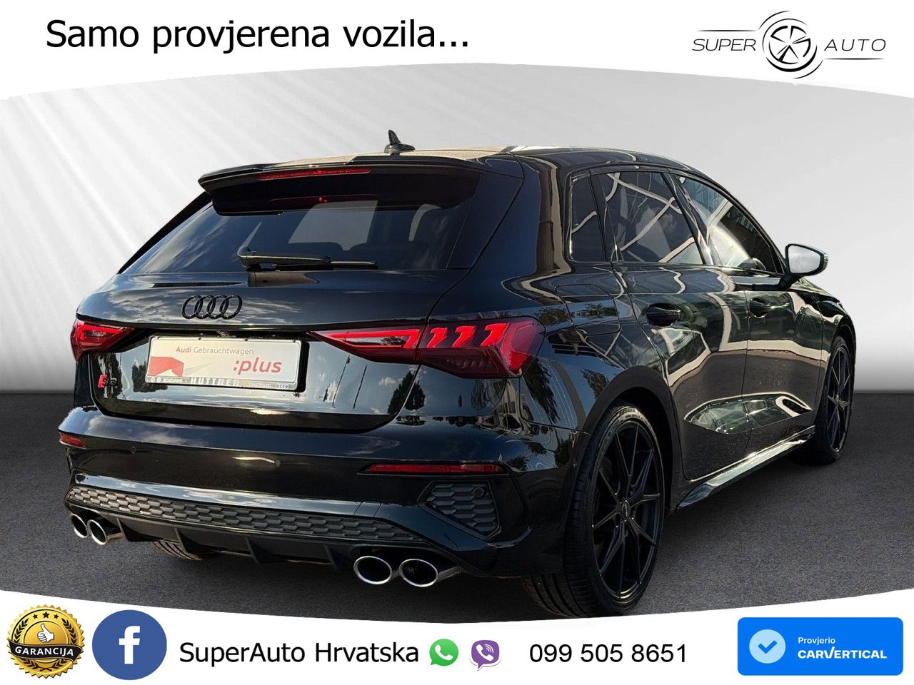 Audi S3 2.0 TFSI (310 KS) quattro S tronic MATRIX+GR SJED+KAM