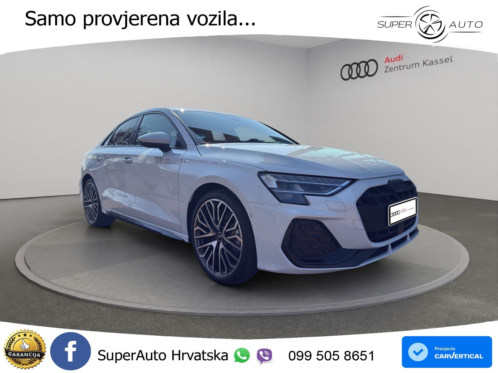 Audi A3 Limuzina 35 TFSI (150 KS) S tronic S line MATRIX+GR SJED+KAM