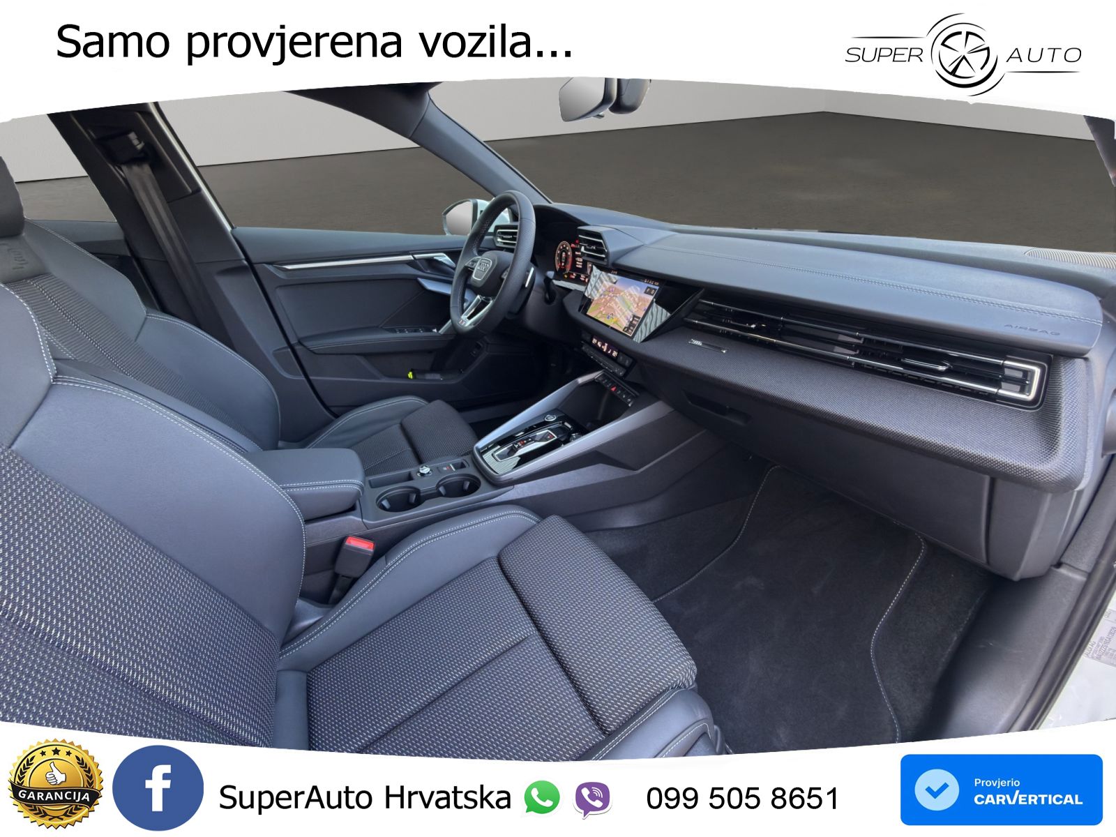Audi A3 Limuzina 35 TFSI (150 KS) S tronic S line MATRIX+GR SJED+KAM