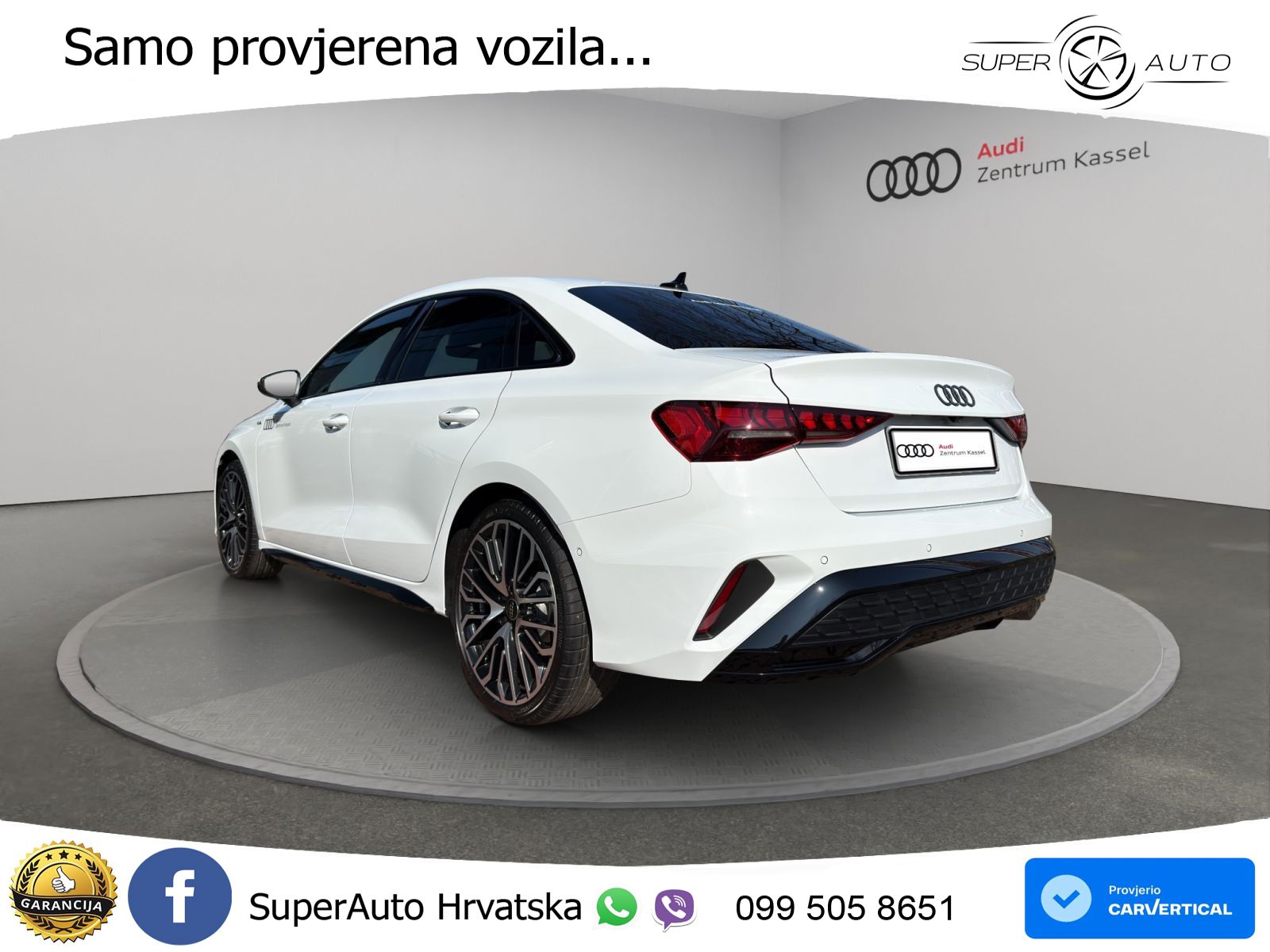 Audi A3 Limuzina 35 TFSI (150 KS) S tronic S line MATRIX+GR SJED+KAM