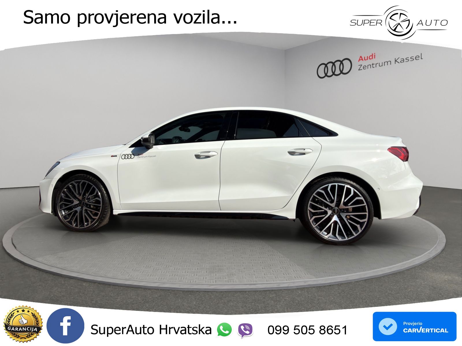 Audi A3 Limuzina 35 TFSI (150 KS) S tronic S line MATRIX+GR SJED+KAM