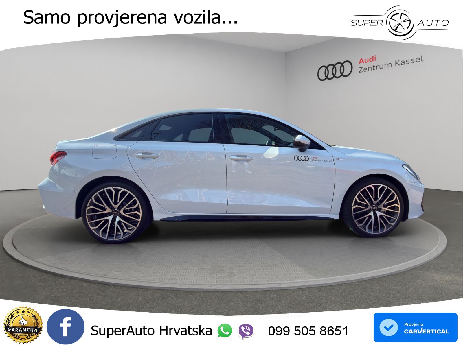 Audi A3 Limuzina 35 TFSI (150 KS) S tronic S line MATRIX+GR SJED+KAM