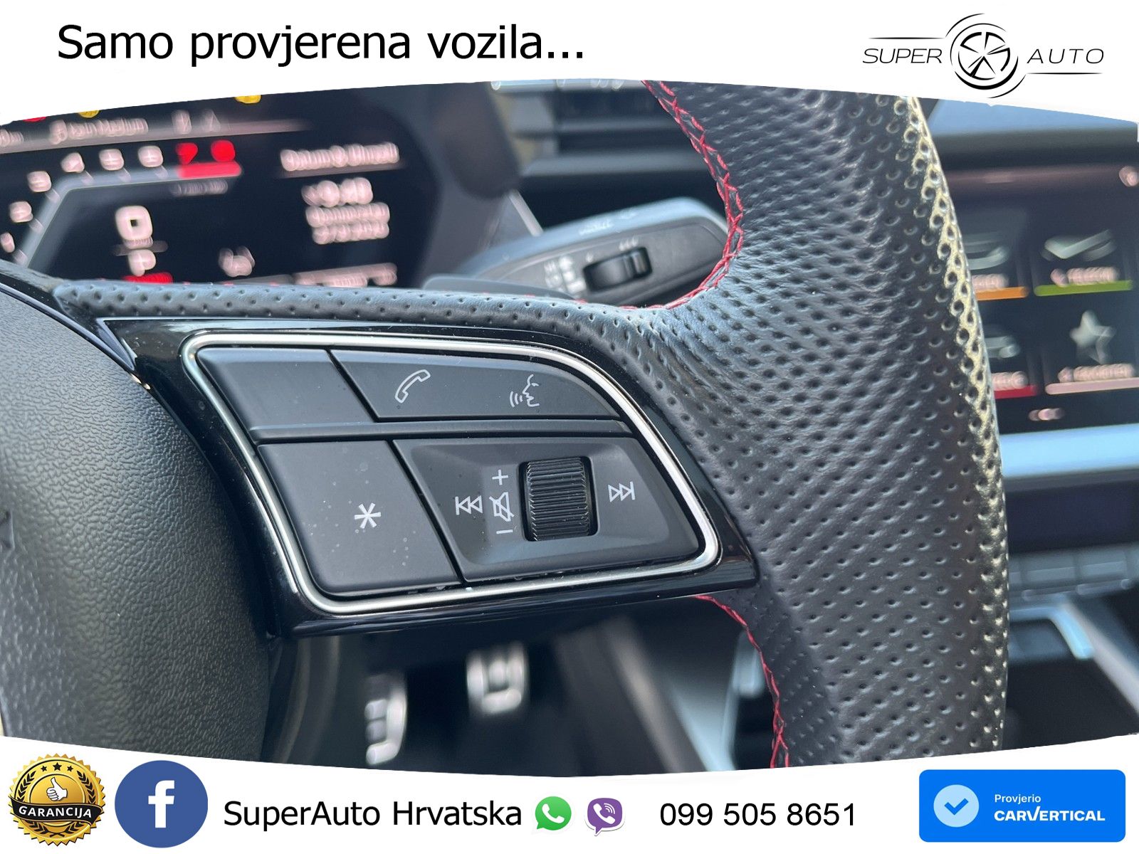 Audi S3 Limuzina 2.0 TFSI (310 KS) quattro S tronic LED+GR SJED+ACC