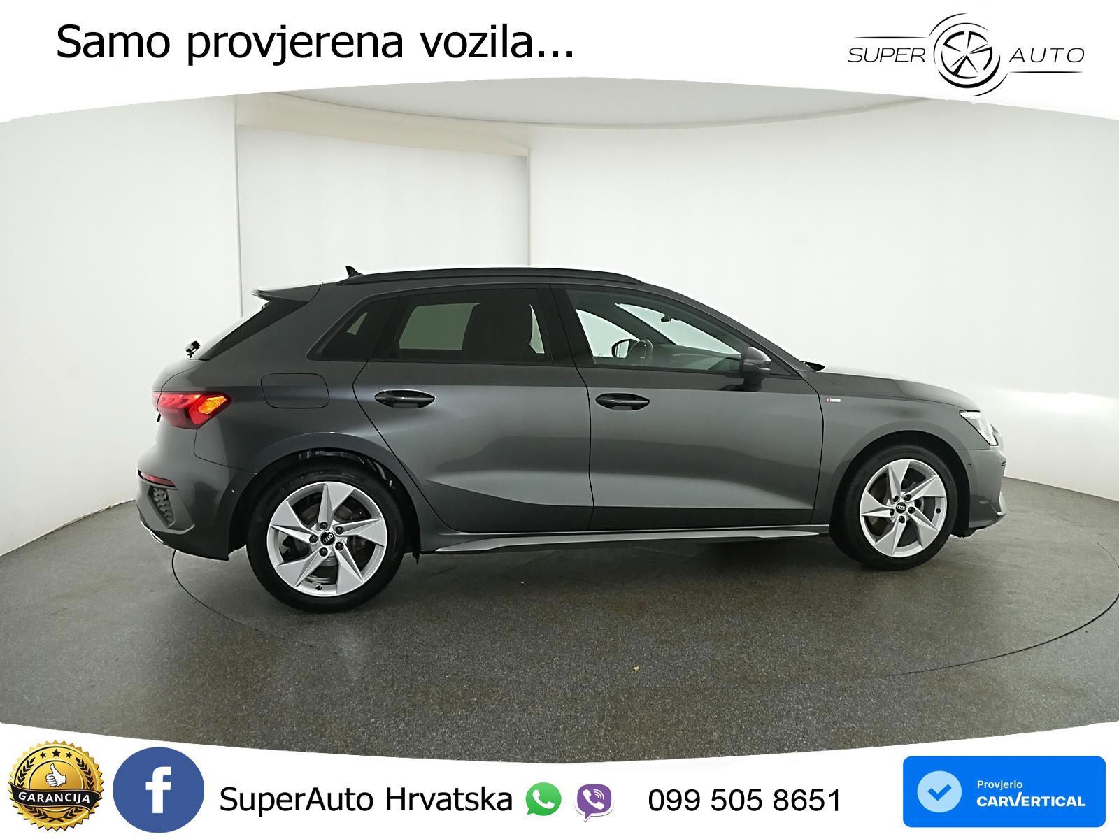 Audi A3 35 TFSI (150 KS) S tronic S line LED+GR SJED+ACC