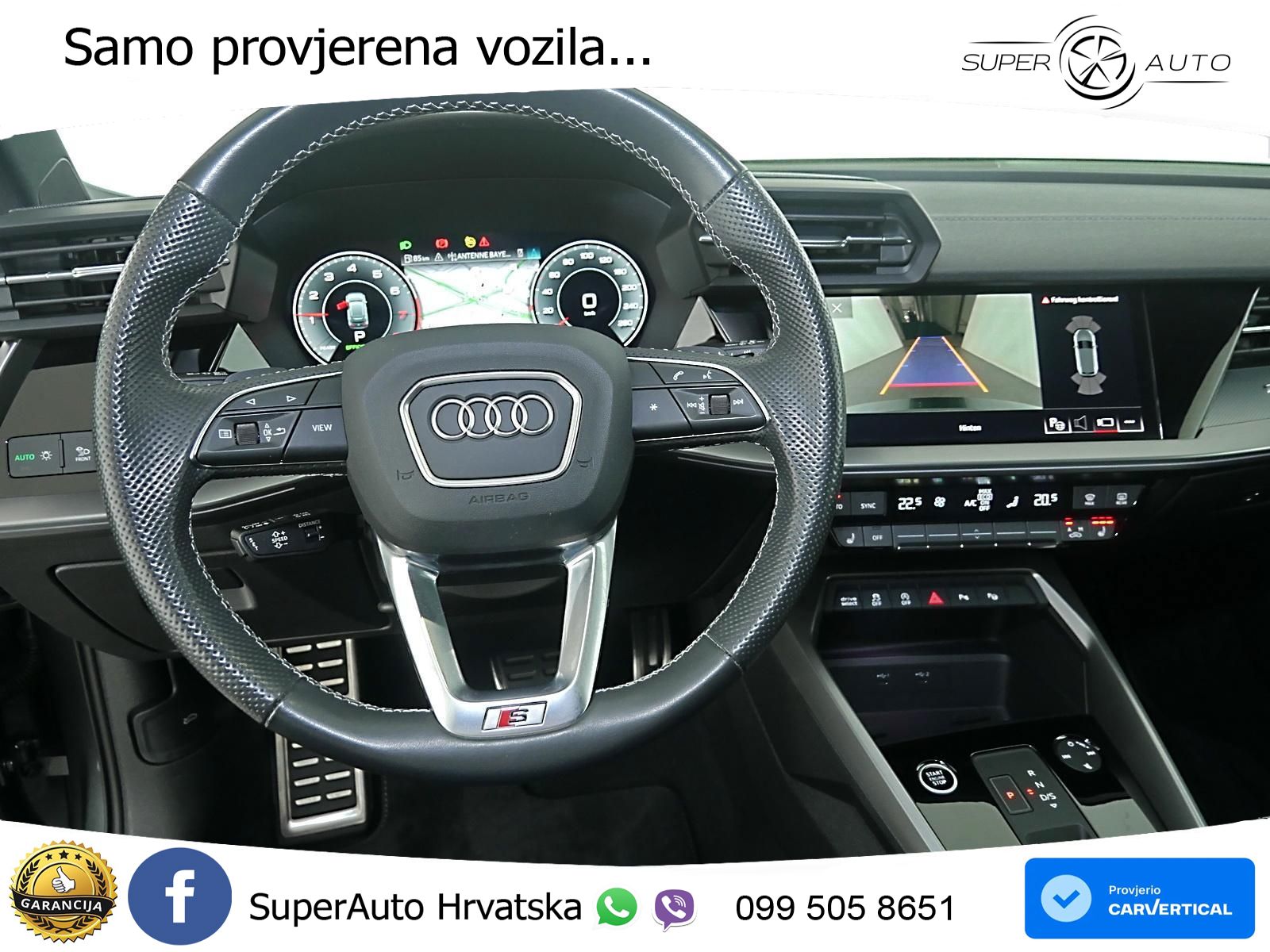 Audi A3 35 TFSI (150 KS) S tronic S line LED+GR SJED+ACC