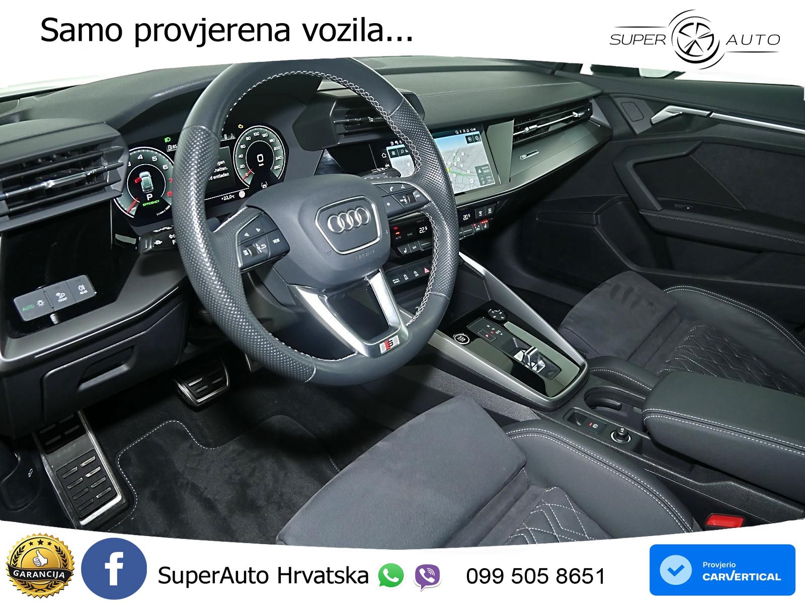 Audi A3 35 TFSI (150 KS) S tronic S line LED+GR SJED+ACC