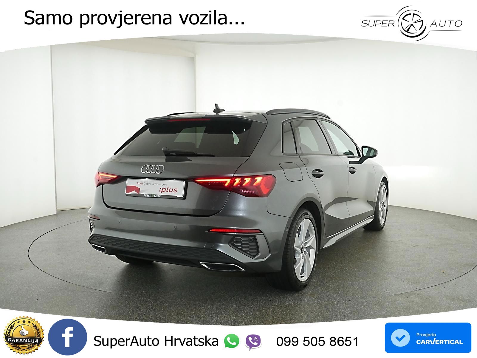 Audi A3 35 TFSI (150 KS) S tronic S line LED+GR SJED+ACC