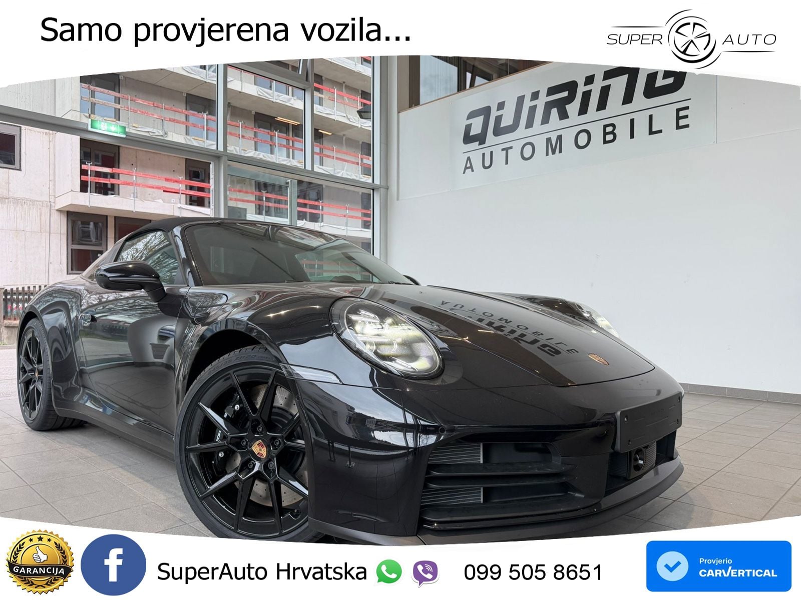 Porsche 911 Targa 4 GTS 3.0 (480 KS) PDK MATRIX+GR SJED+KAM
