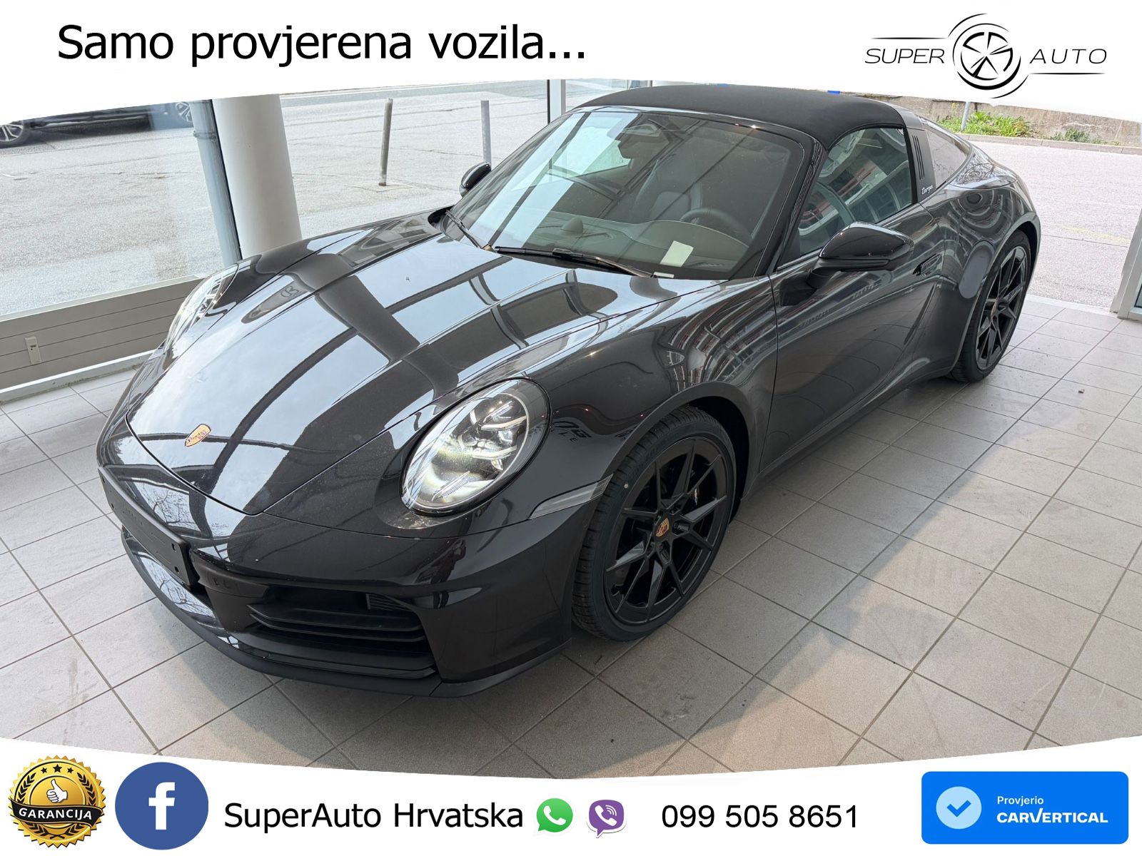 Porsche 911 Targa 4 GTS 3.0 (480 KS) PDK MATRIX+GR SJED+KAM