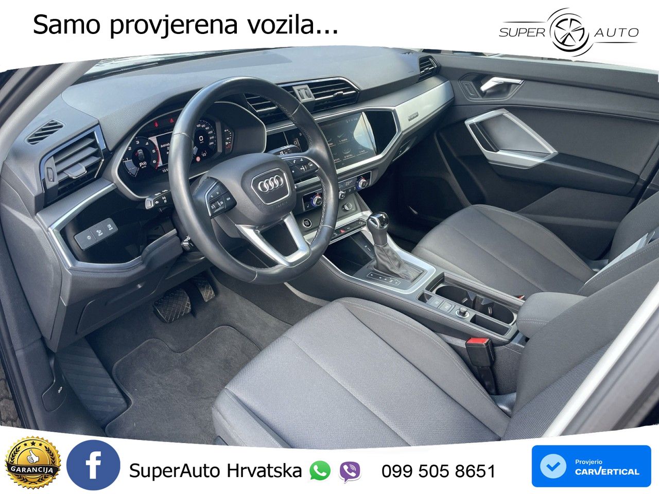 Audi Q3 Sportback 40 TDI (190 KS) quattro S tronic LED+GR SJED+ACC