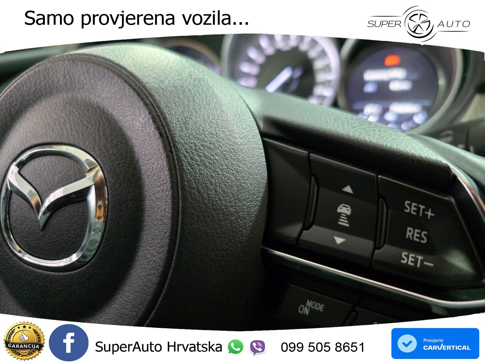 Mazda 6 Sport Combi 2.0 SKYACTIV-G (165 KS) SKYACTIV-Drive LED+GR SJED+ACC