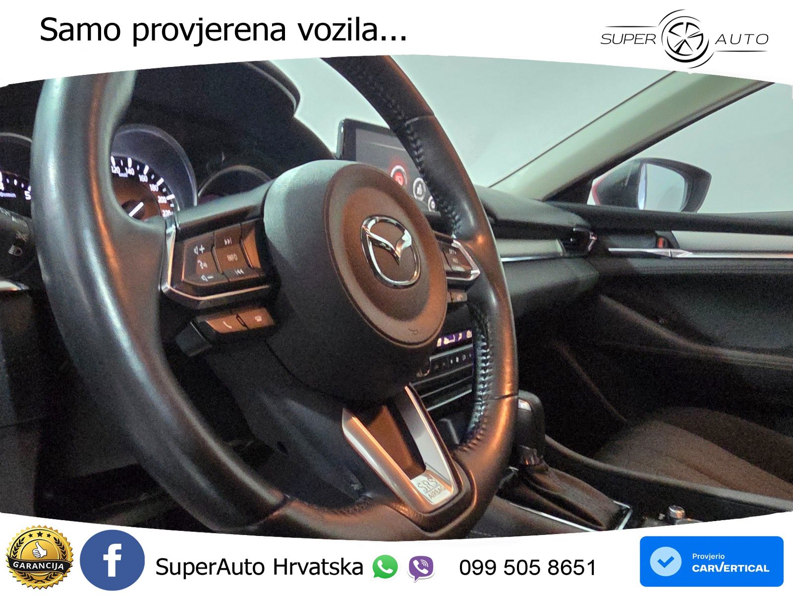 Mazda 6 Sport Combi 2.0 SKYACTIV-G (165 KS) SKYACTIV-Drive LED+GR SJED+ACC