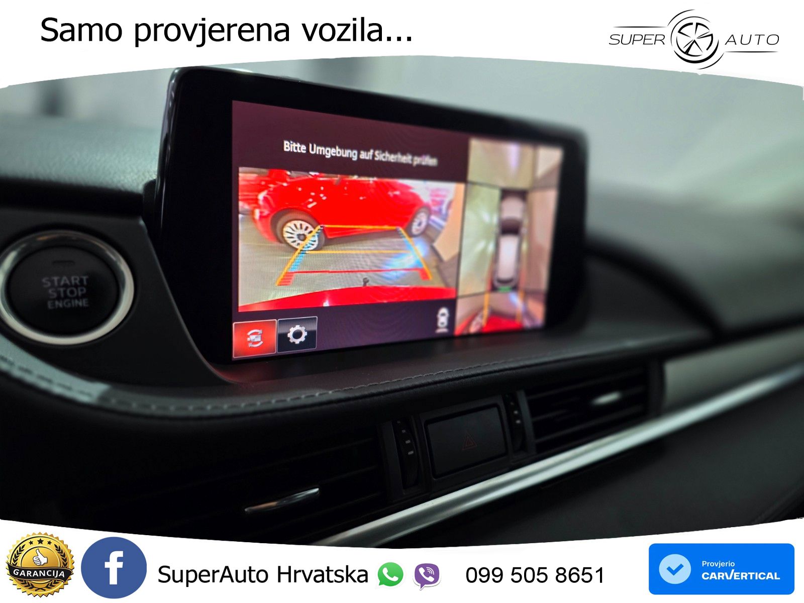 Mazda 6 Sport Combi 2.0 SKYACTIV-G (165 KS) SKYACTIV-Drive LED+GR SJED+ACC