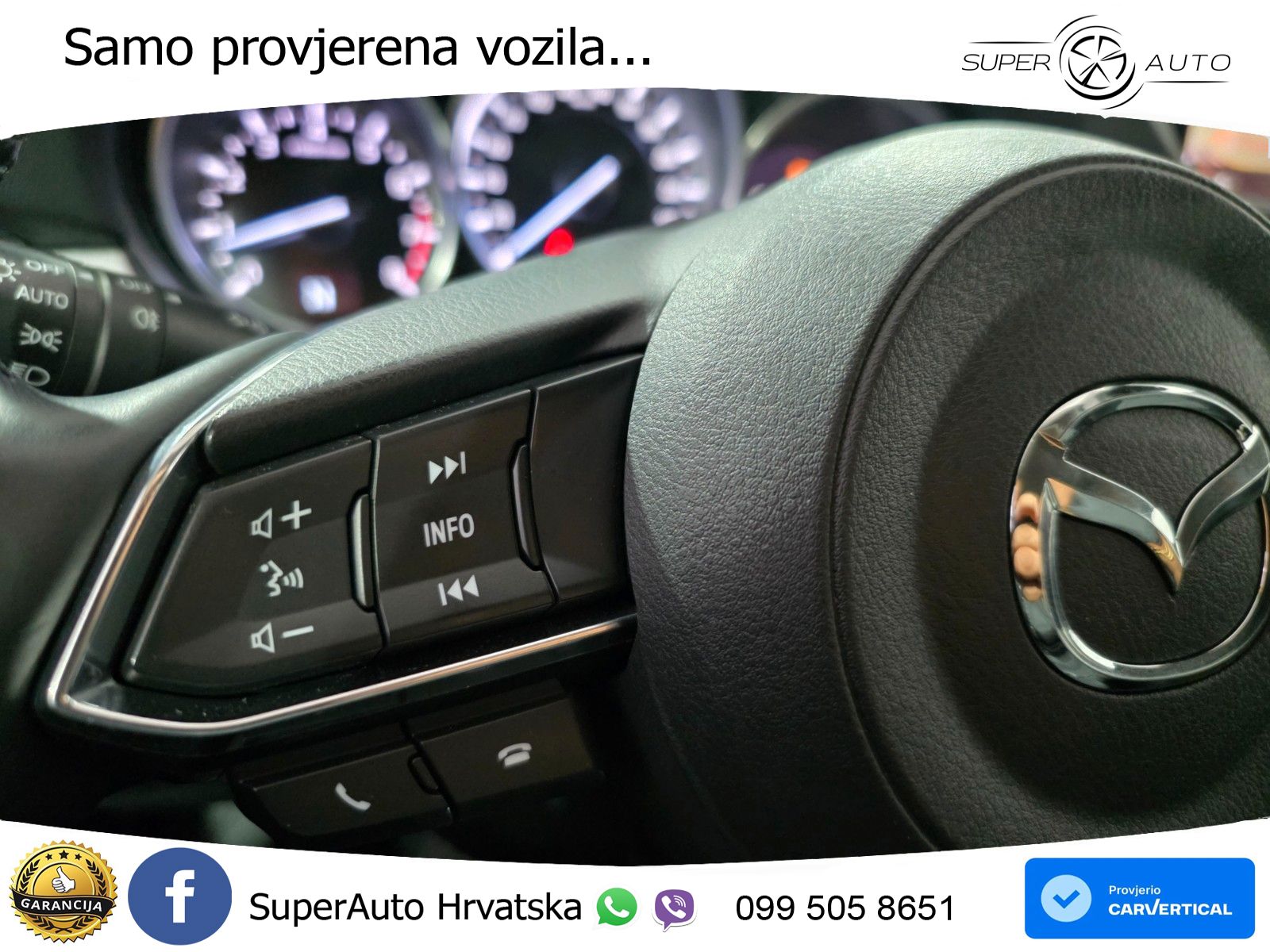 Mazda 6 Sport Combi 2.0 SKYACTIV-G (165 KS) SKYACTIV-Drive LED+GR SJED+ACC