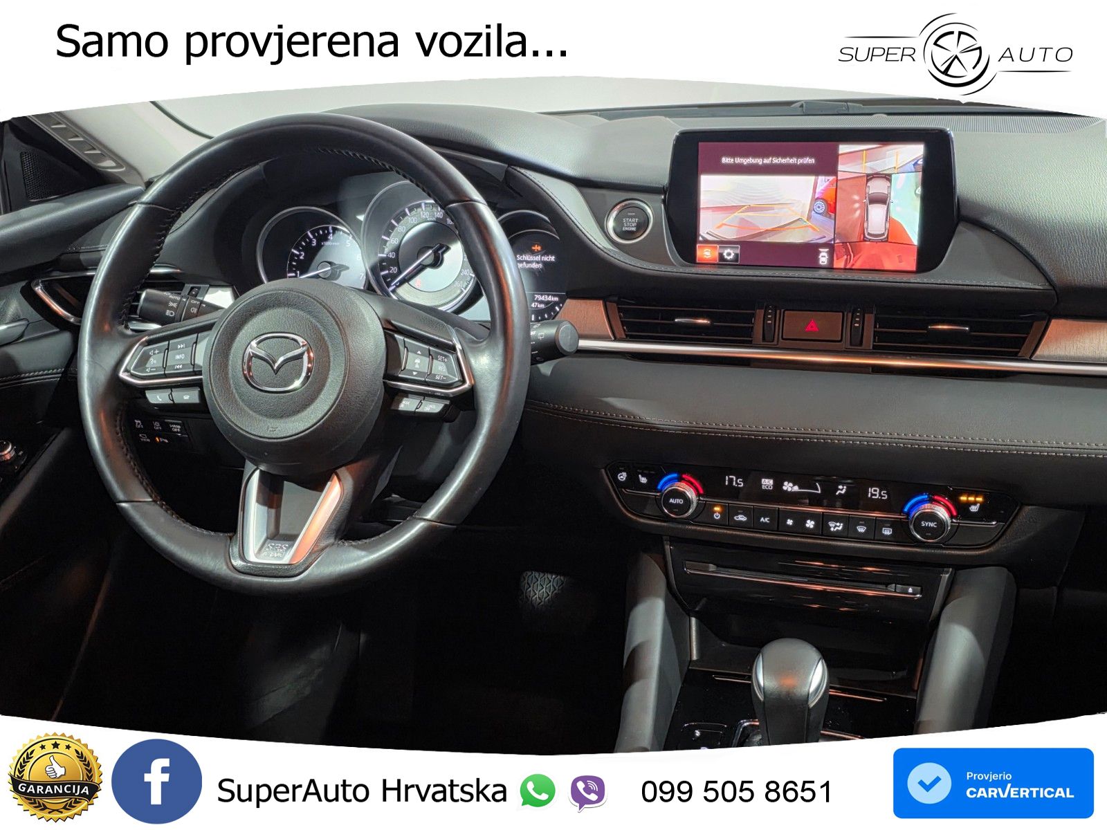 Mazda 6 Sport Combi 2.0 SKYACTIV-G (165 KS) SKYACTIV-Drive LED+GR SJED+ACC