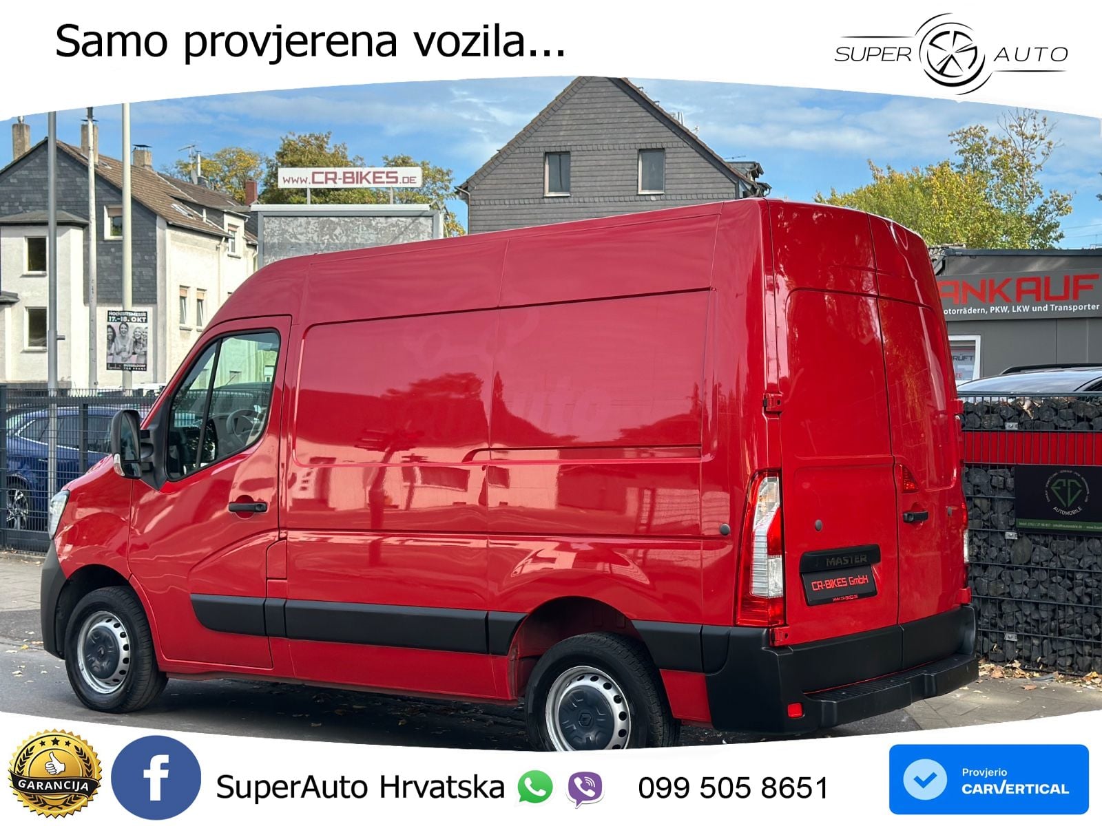 Renault Master III Kasten L1H2 HKa / Scheckheft / Klima 136 KS