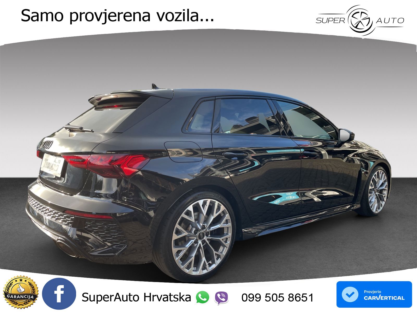 Audi RS3 Sportback 2.5 TFSI (400 KS) quattro S tronic