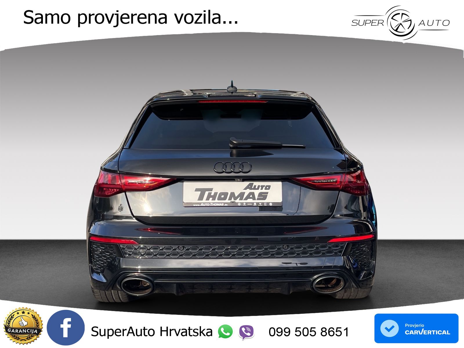 Audi RS3 Sportback 2.5 TFSI (400 KS) quattro S tronic