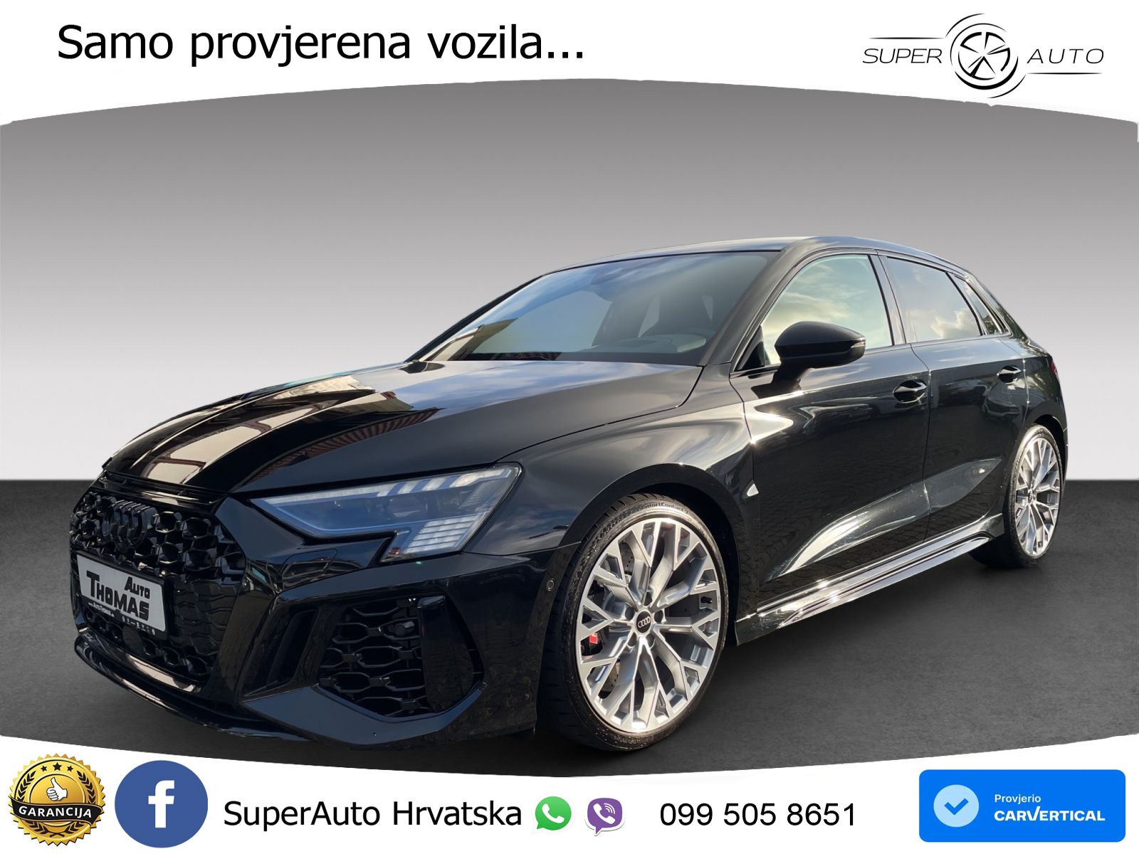 Audi RS3 Sportback 2.5 TFSI (400 KS) quattro S tronic