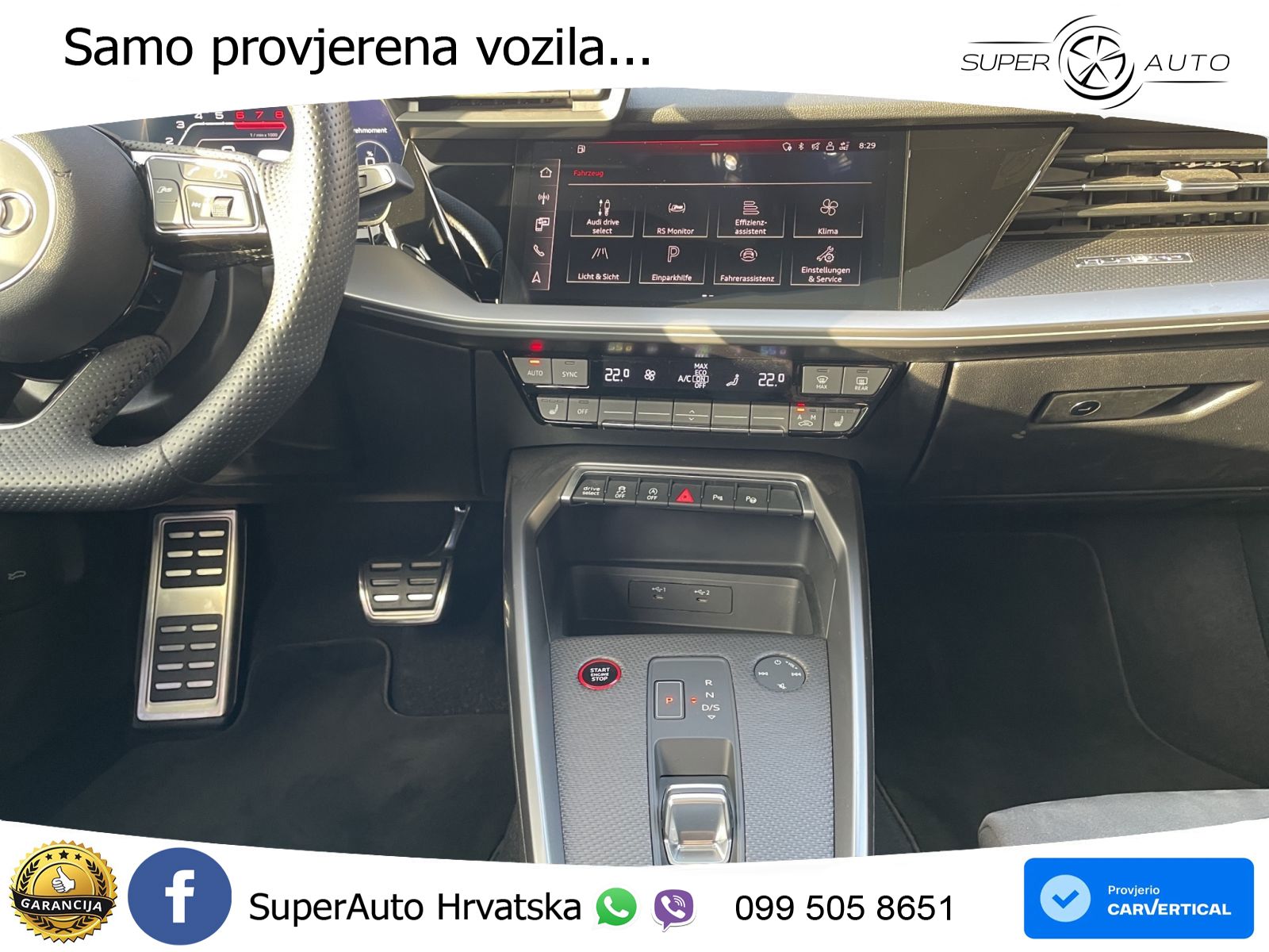 Audi RS3 Sportback 2.5 TFSI (400 KS) quattro S tronic
