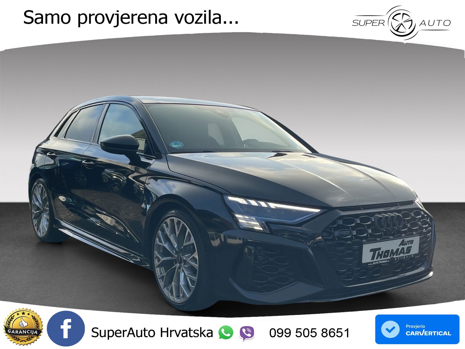 Audi RS3 Sportback 2.5 TFSI (400 KS) quattro S tronic
