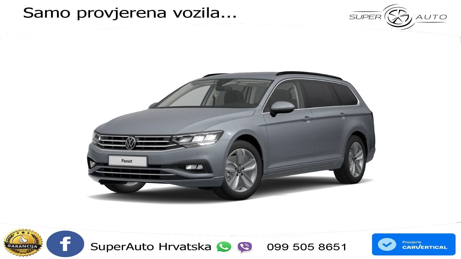 Volkswagen Passat Variant 2.0 TSI (190 KS) DSG Business LED+GR SJED+ACC