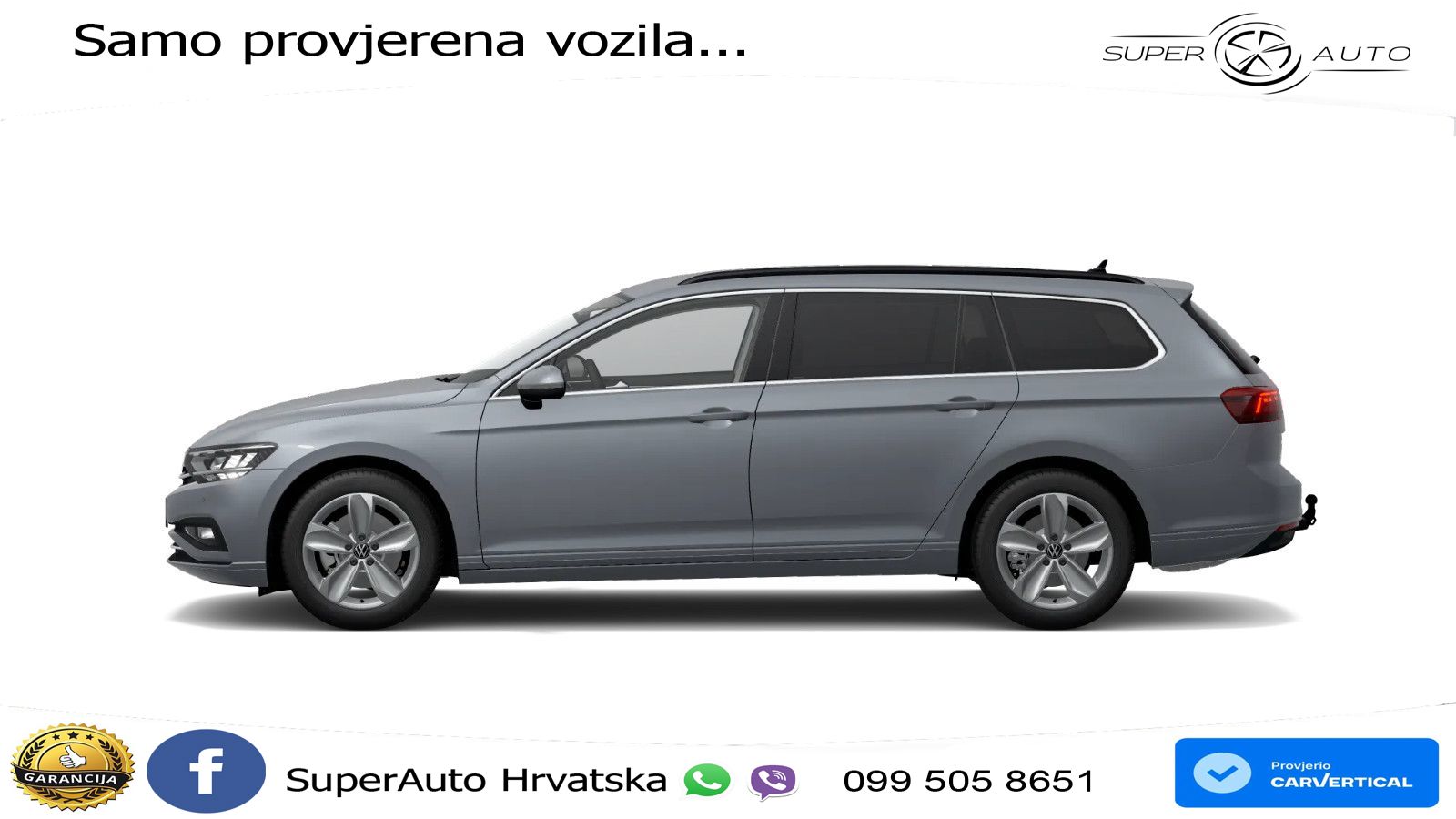 Volkswagen Passat Variant 2.0 TSI (190 KS) DSG Business LED+GR SJED+ACC