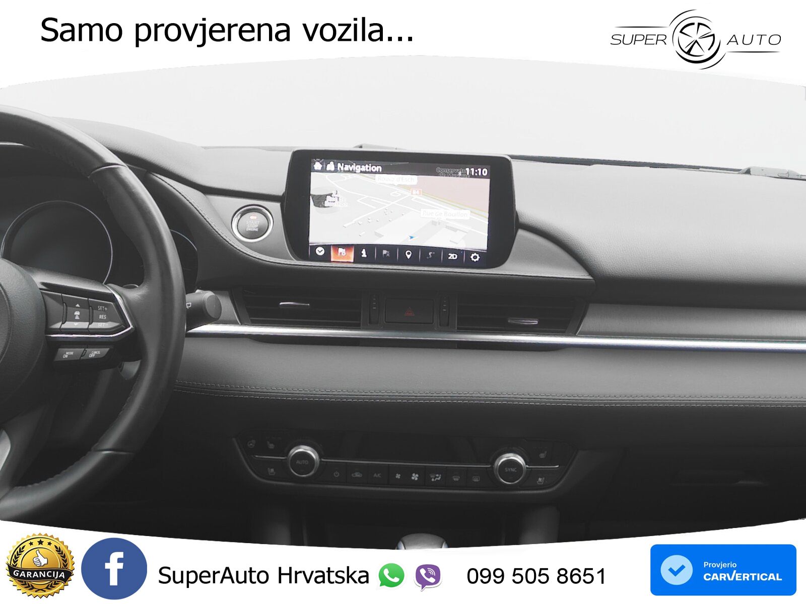 Mazda 6 Sport Combi 2.5 SKYACTIV-G (194 KS) SKYACTIV-Drive LED+GR SJED+ACC