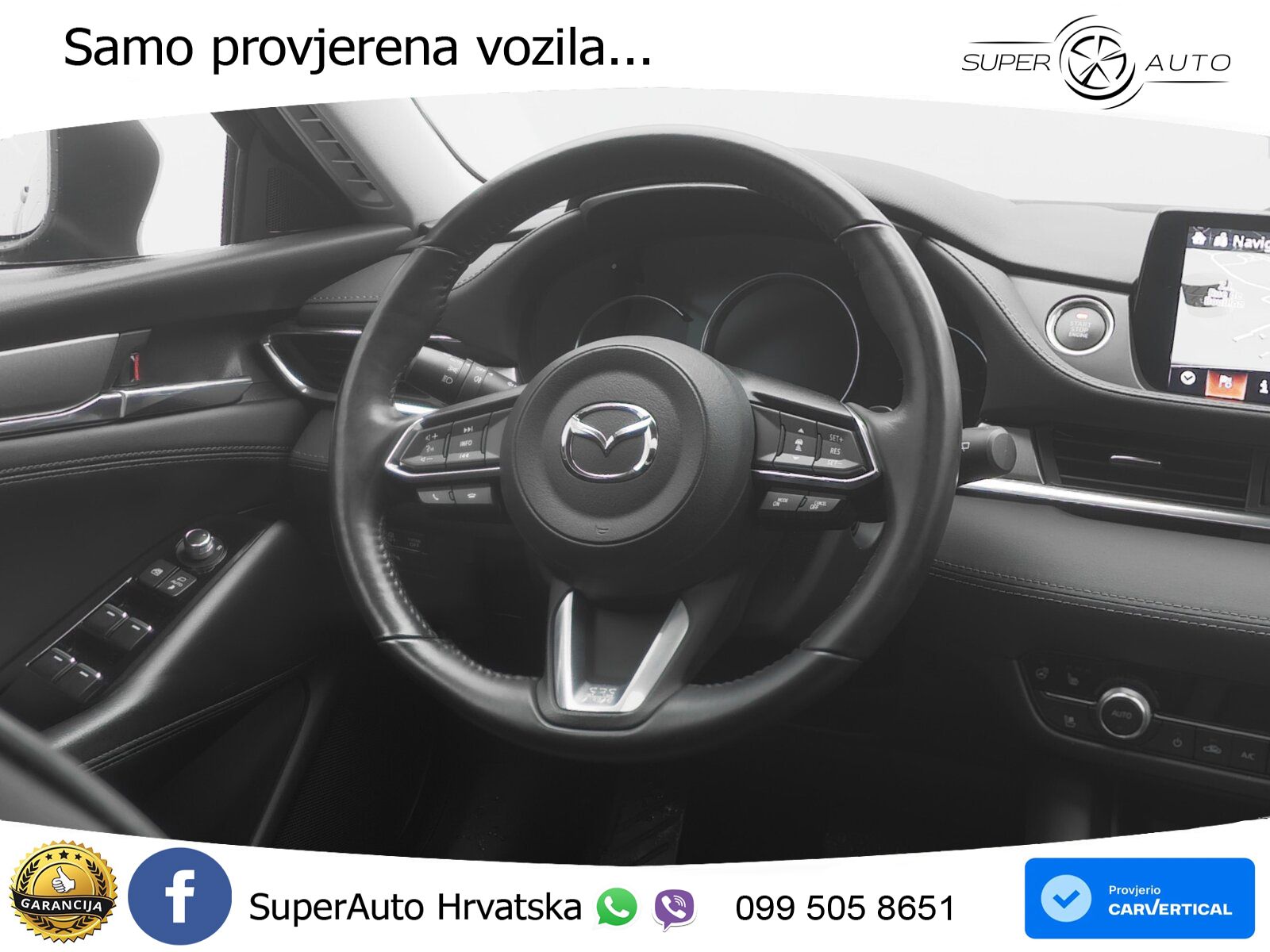 Mazda 6 Sport Combi 2.5 SKYACTIV-G (194 KS) SKYACTIV-Drive LED+GR SJED+ACC