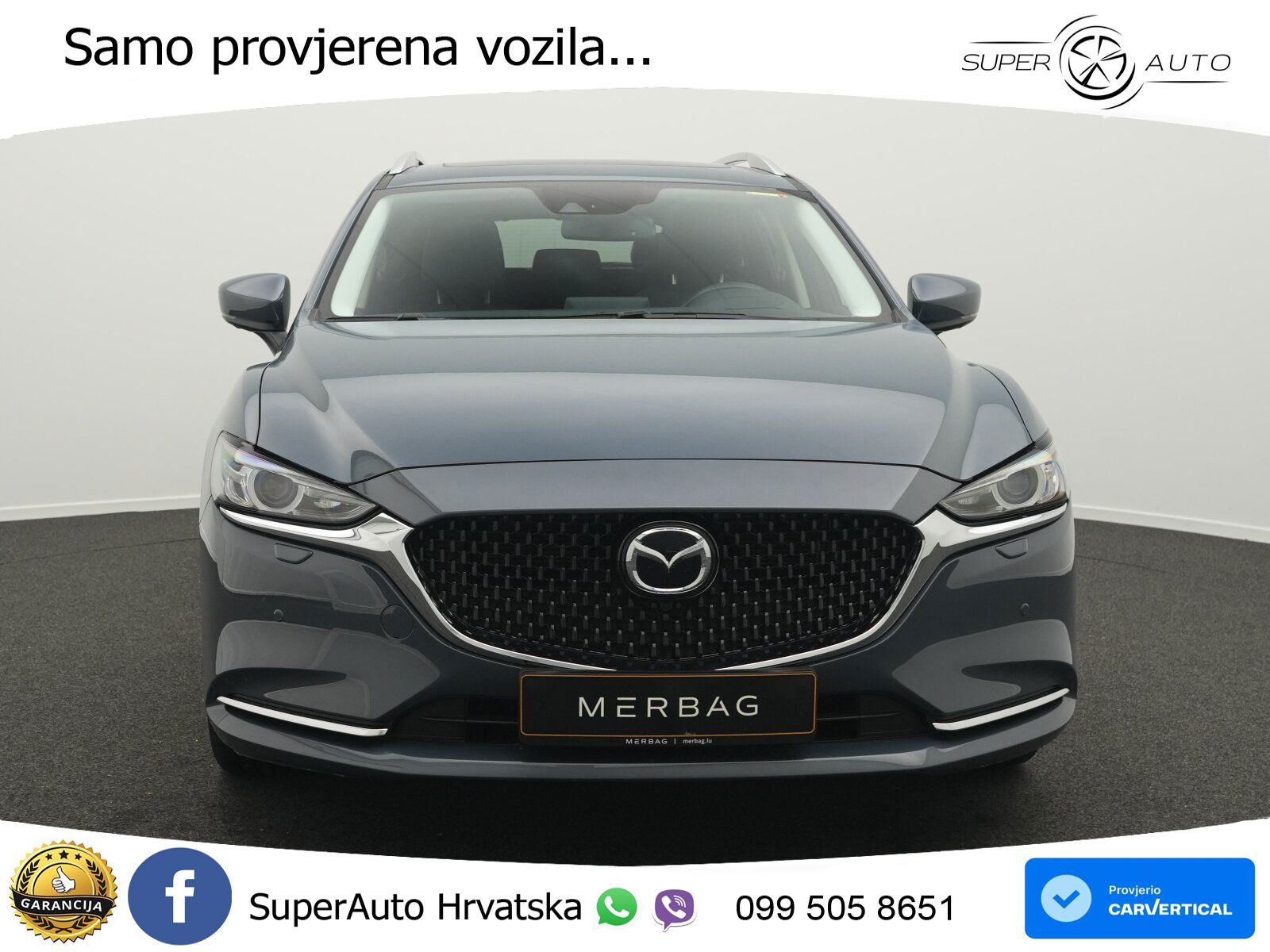 Mazda 6 Sport Combi 2.5 SKYACTIV-G (194 KS) SKYACTIV-Drive LED+GR SJED+ACC