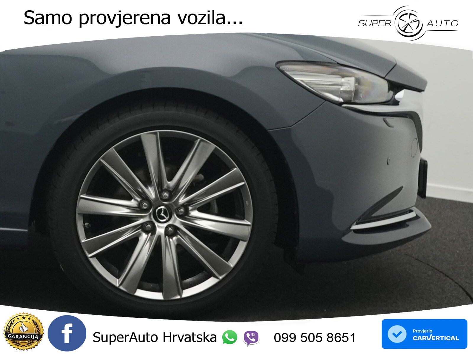 Mazda 6 Sport Combi 2.5 SKYACTIV-G (194 KS) SKYACTIV-Drive LED+GR SJED+ACC