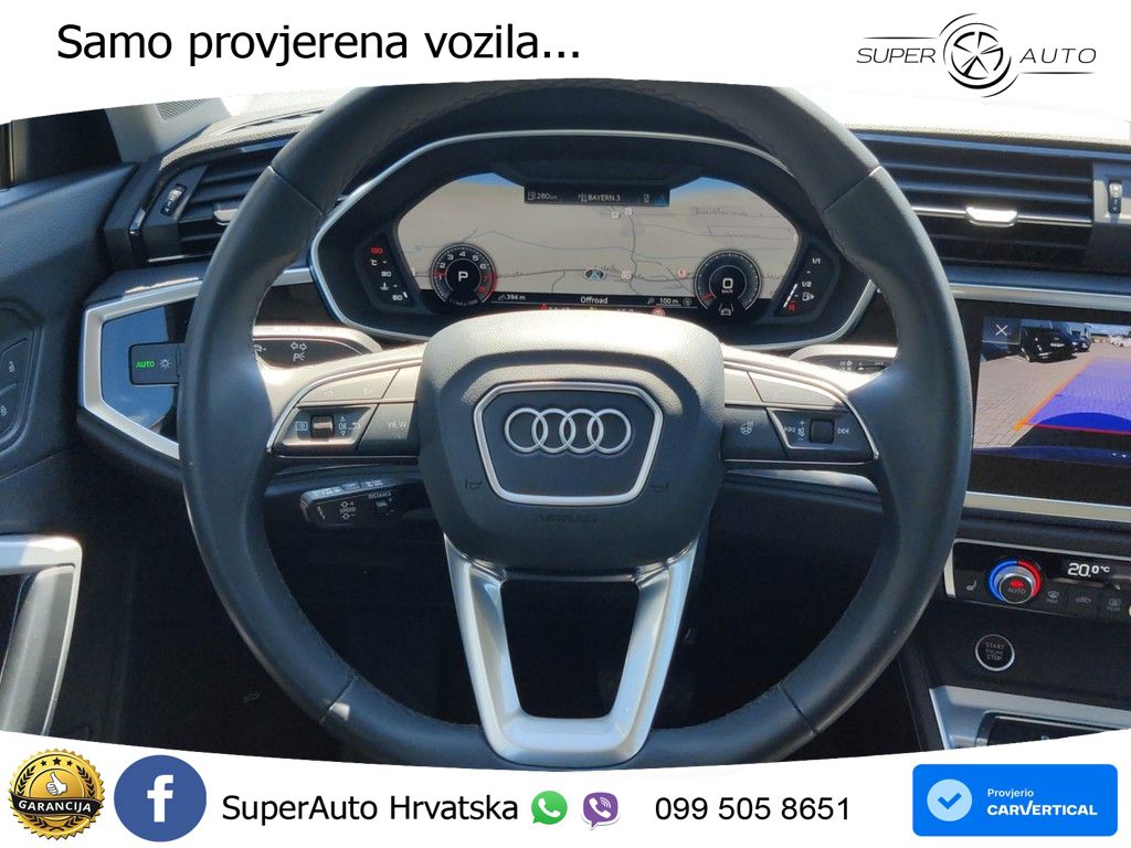 Audi Q3 45 TFSI (245 KS) quattro S tronic S line MATRIX+GR SJED+KAM