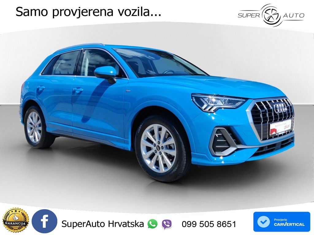 Audi Q3 45 TFSI (245 KS) quattro S tronic S line MATRIX+GR SJED+KAM