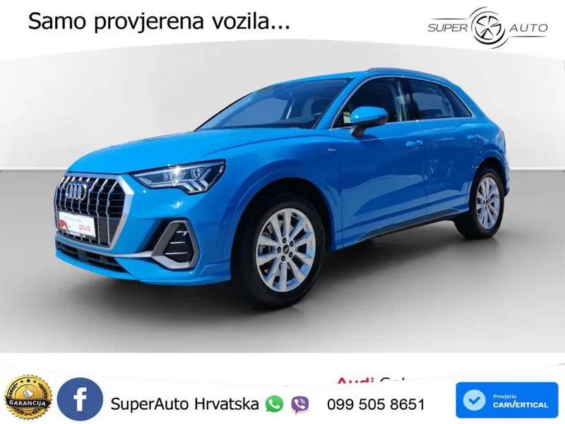Audi Q3 45 TFSI (245 KS) quattro S tronic S line MATRIX+GR SJED+KAM