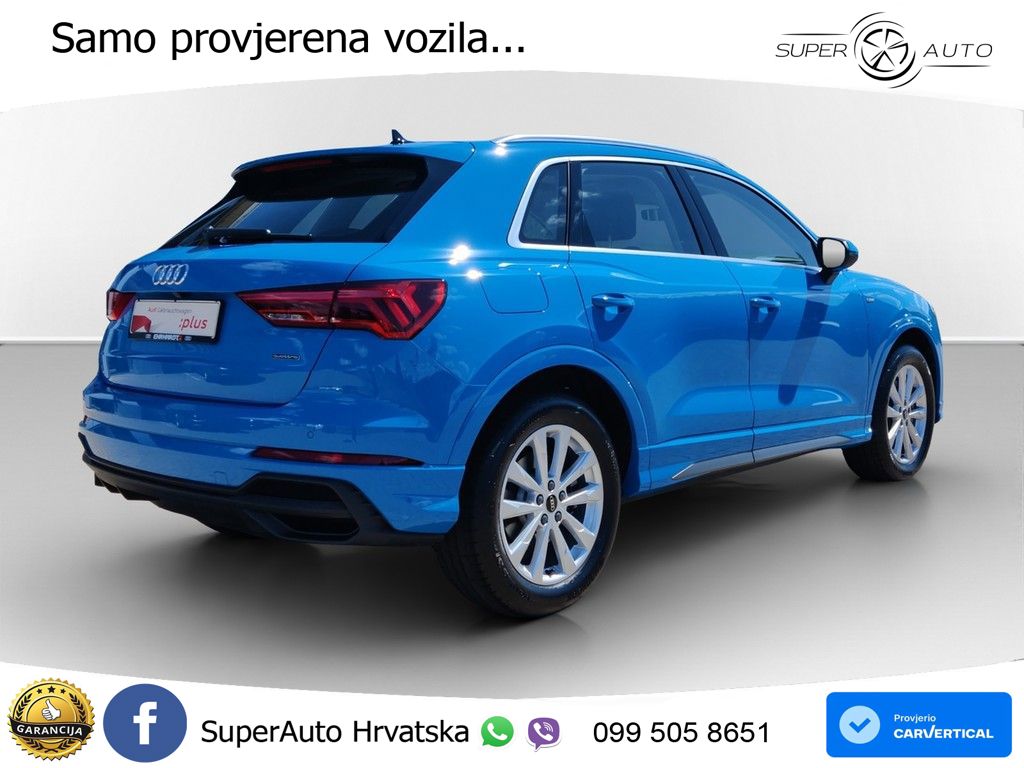 Audi Q3 45 TFSI (245 KS) quattro S tronic S line MATRIX+GR SJED+KAM