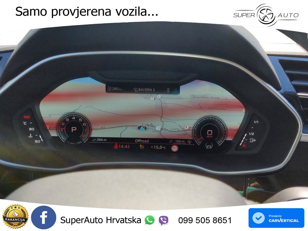Audi Q3 45 TFSI (245 KS) quattro S tronic S line MATRIX+GR SJED+KAM