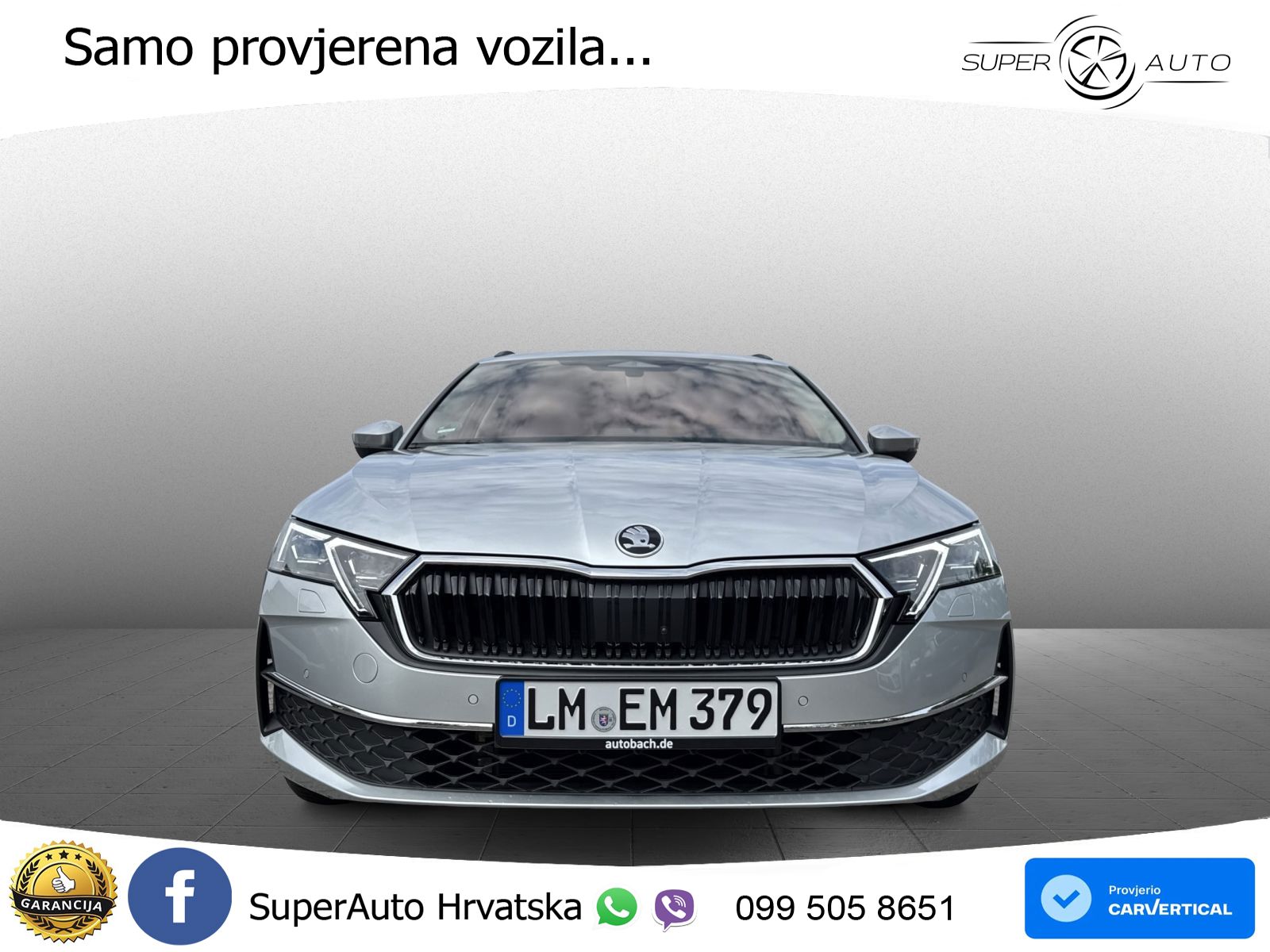 Škoda Octavia Combi 2.0 TDI (150 KS) DSG LED+GR SJED+ACC