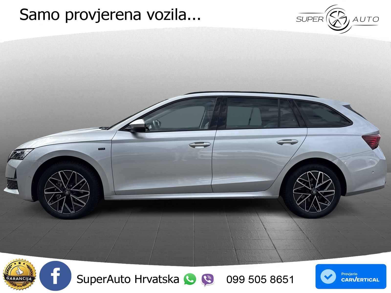 Škoda Octavia Combi 2.0 TDI (150 KS) DSG LED+GR SJED+ACC