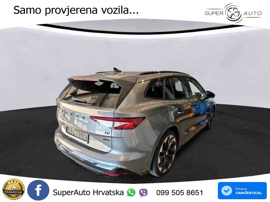 Škoda Enyaq iV 80x 82 kWh (265 KS) AWD SportLine MATRIX+GR SJED+KAM